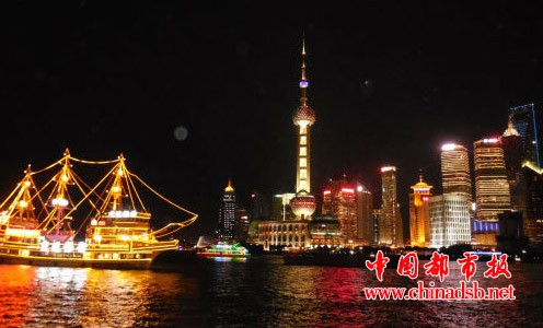 夜色下的上海滩 原来如此美丽